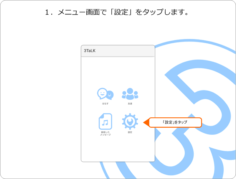 QRコードを表示する