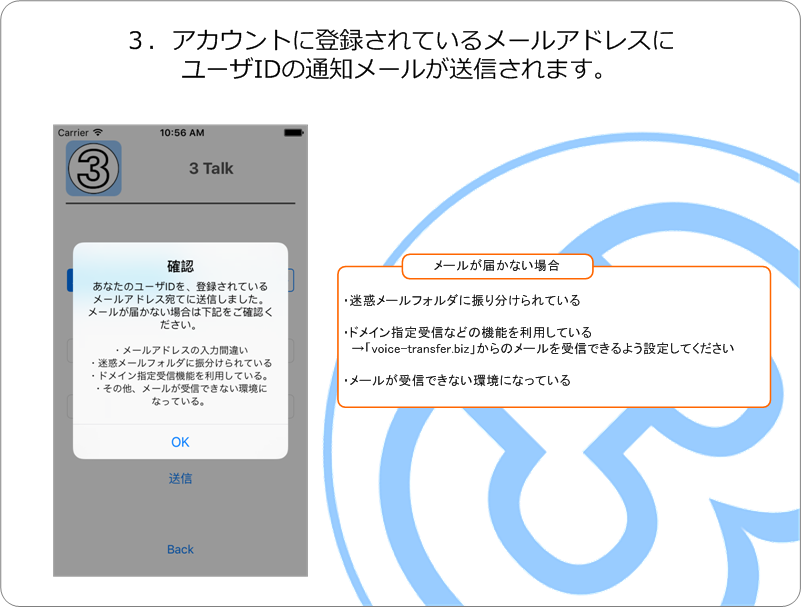 ユーザID確認
